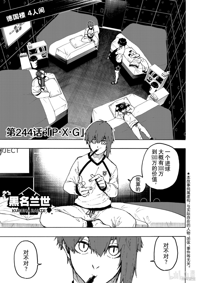 BLUE LOCK第244话在线观看 - 第1张