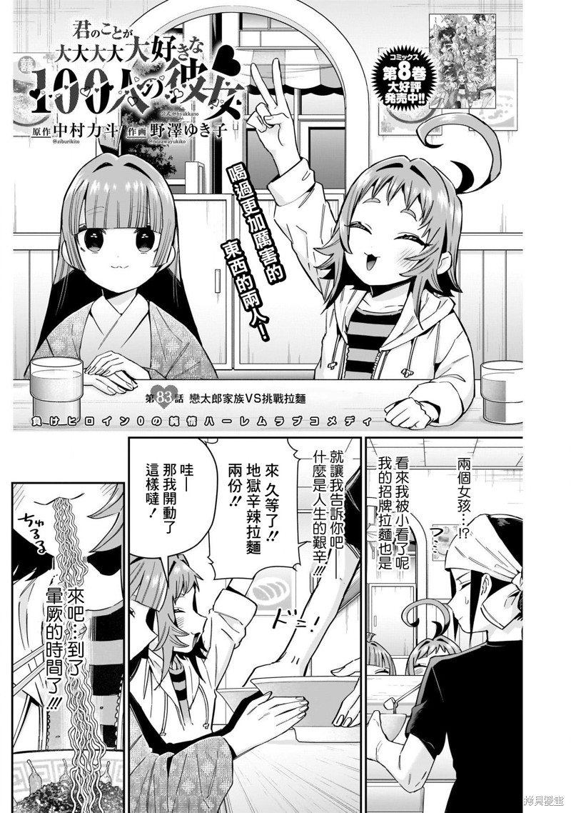 超超超超喜欢你的一百个女孩子第83话在线观看 - 第2张