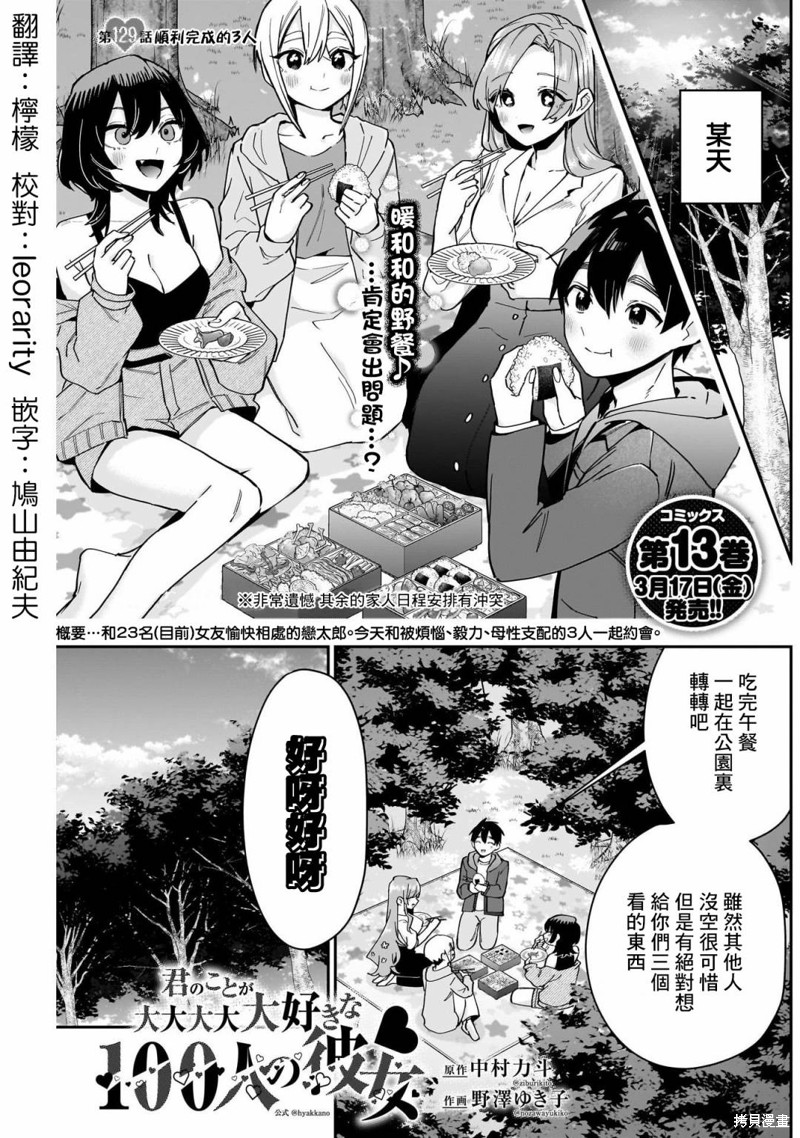 超超超超喜欢你的一百个女孩子第129话在线观看 - 第1张