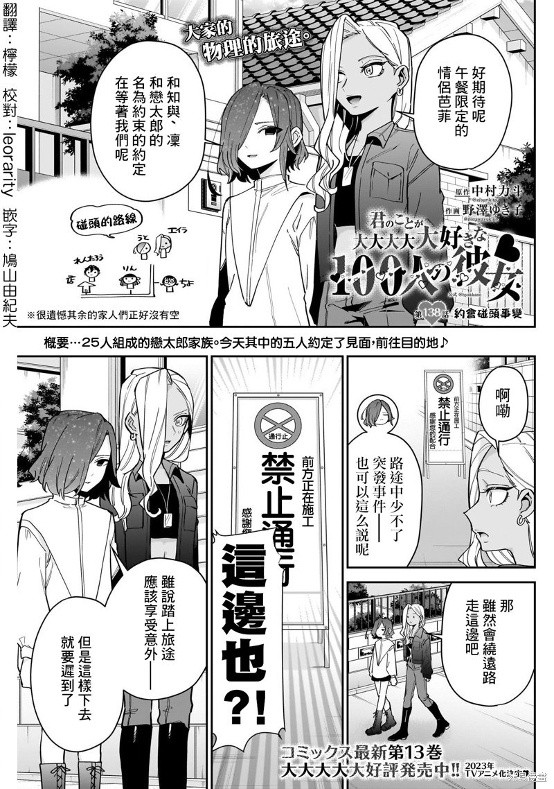 超超超超喜欢你的一百个女孩子第138话在线观看 - 第1张