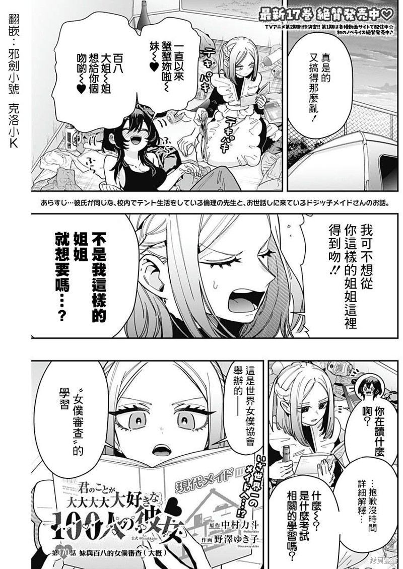超超超超喜欢你的一百个女孩子第170话在线观看 - 第1张