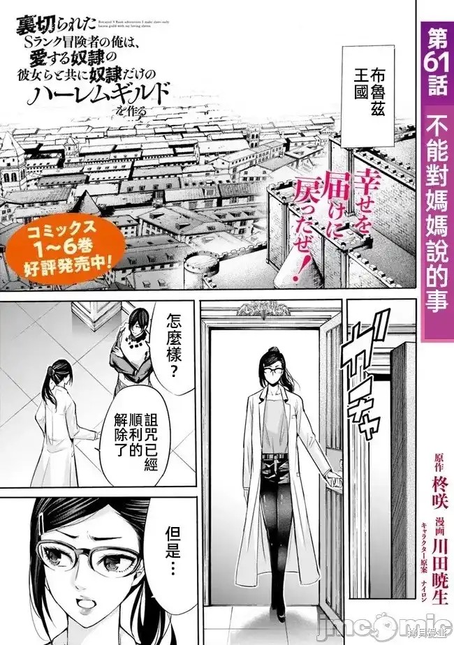 作为被背叛了的S级冒险者的我、决定成立一个只有我所爱的奴隶女孩子们的后宫公会第61话在线观看 - 第1张