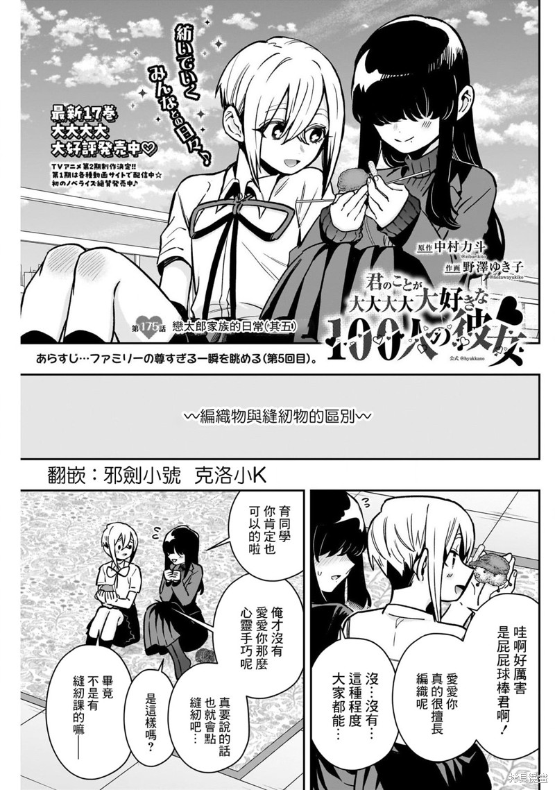 超超超超喜欢你的一百个女孩子第175话在线观看 - 第1张