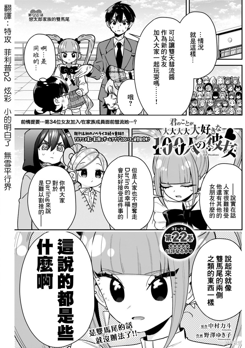 超超超超喜欢你的一百个女孩子第223话在线观看 - 第2张
