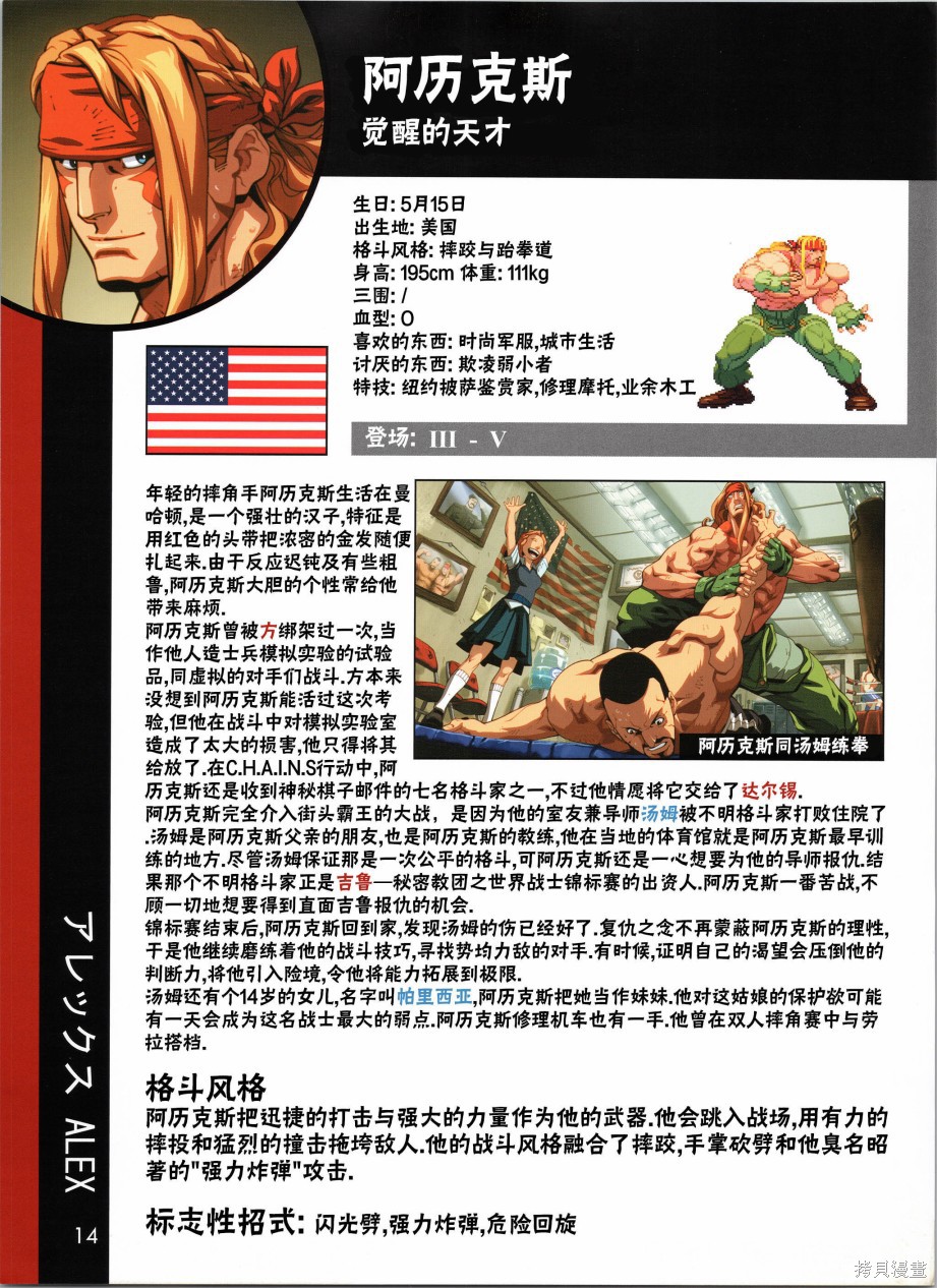 街头霸王 特刊合集人物谱1在线观看 - 第15张