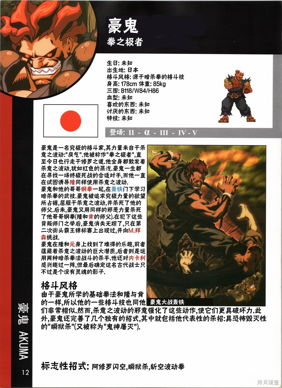 街头霸王 特刊合集人物谱1在线观看 - 第13张