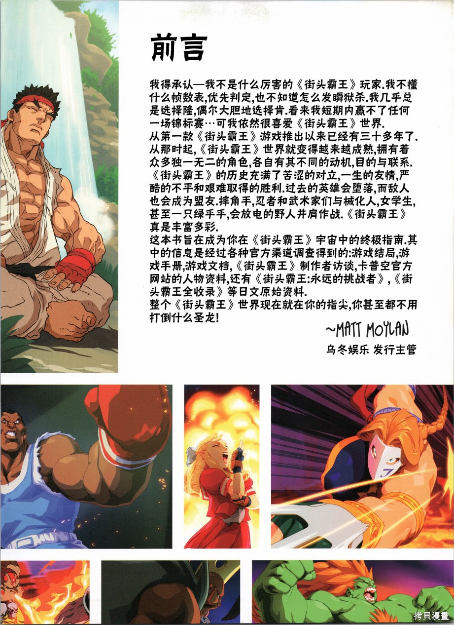 街头霸王 特刊合集人物谱1在线观看 - 第4张