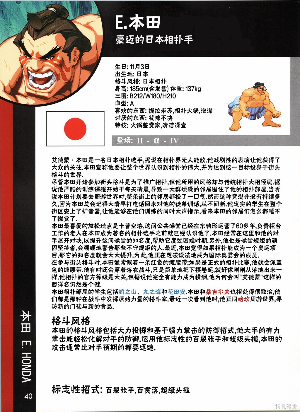 街头霸王 特刊合集人物谱2在线观看 - 第10张
