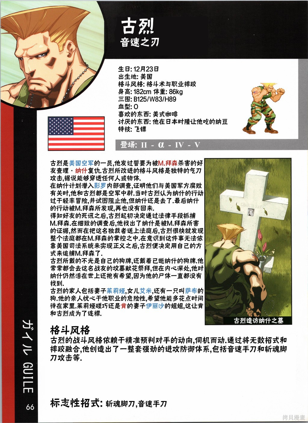 街头霸王 特刊合集人物谱3在线观看 - 第5张