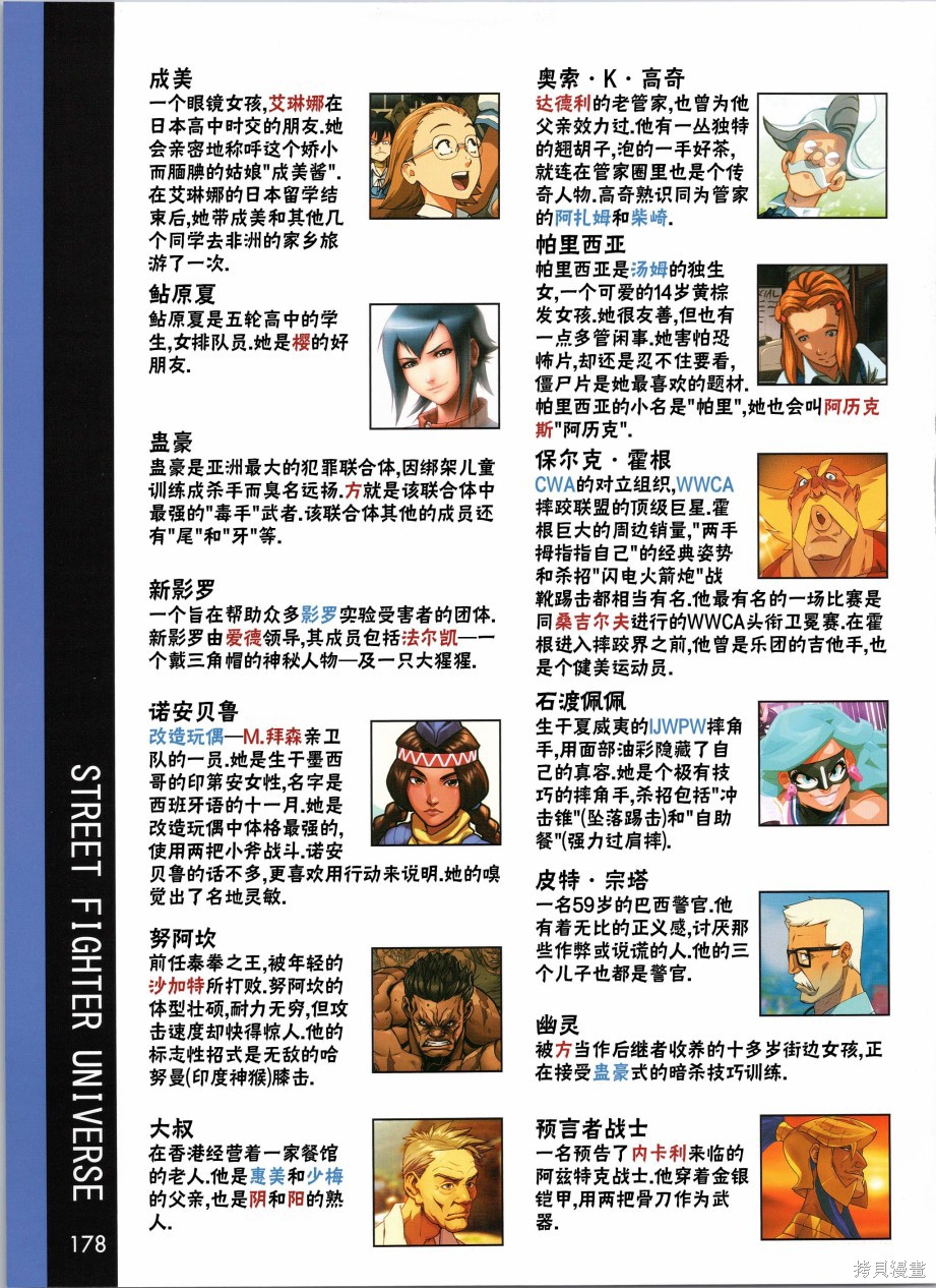 街头霸王 特刊合集人物谱6在线观看 - 第23张