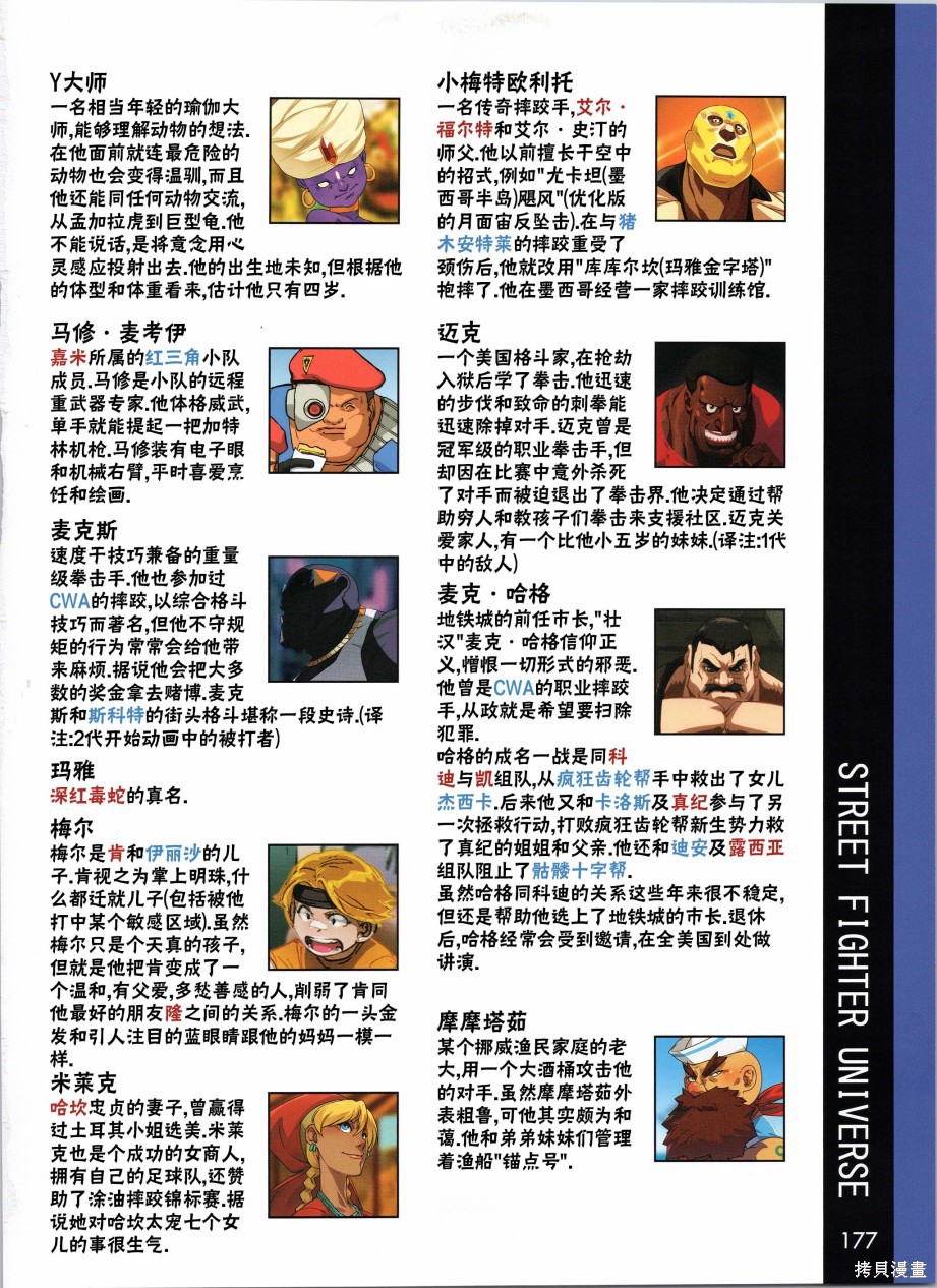 街头霸王 特刊合集人物谱6在线观看 - 第22张