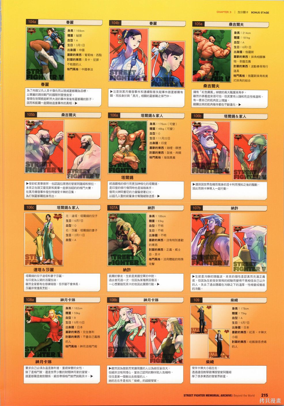 街头霸王 特刊合集30周年4在线观看 - 第15张