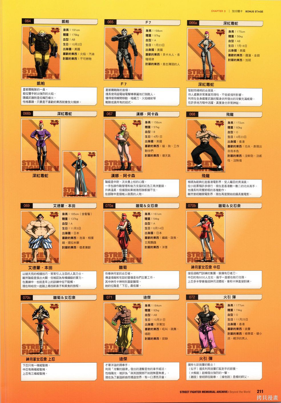 街头霸王 特刊合集30周年4在线观看 - 第11张