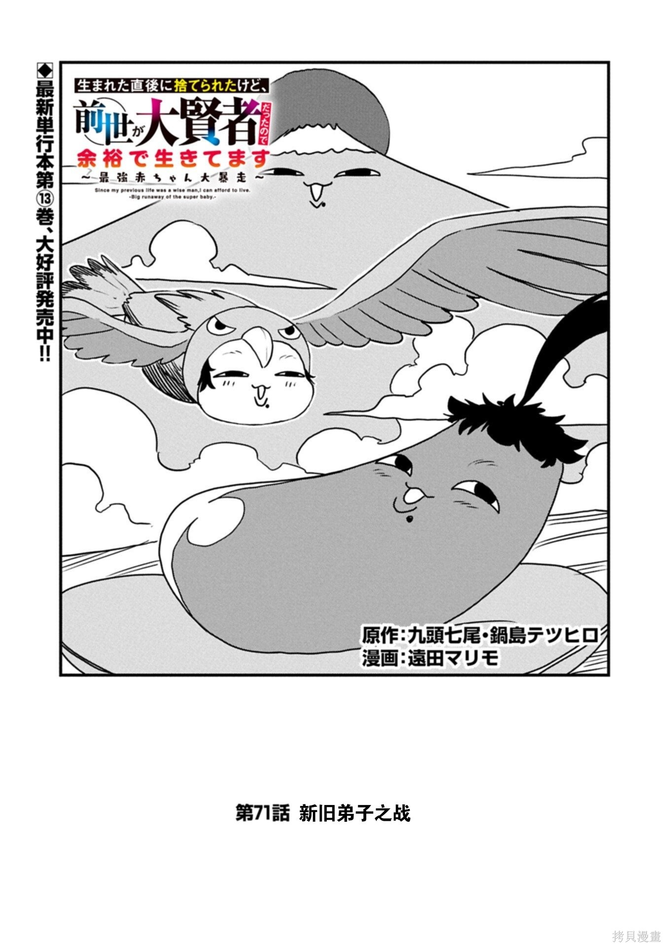 虽然刚出生就被抛弃了，可毕竟前世是大贤者，就淡定地活下去吧第71话在线观看 - 第1张