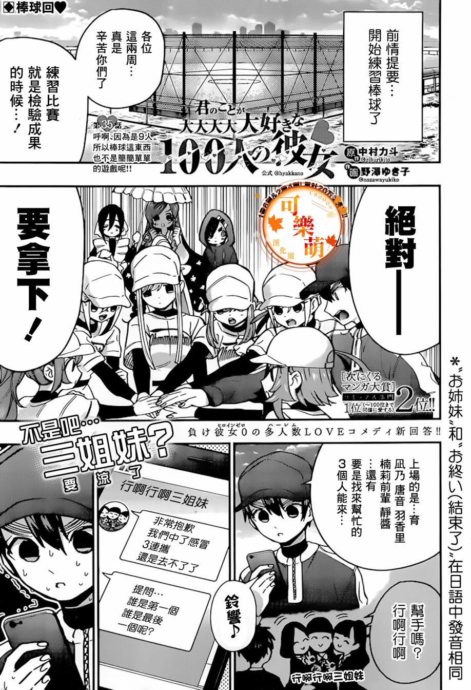 超超超超喜欢你的一百个女孩子35话在线观看 - 第3张