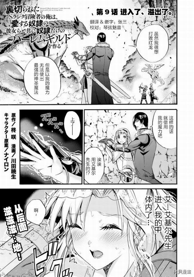 作为被背叛了的S级冒险者的我、决定成立一个只有我所爱的奴隶女孩子们的后宫公会第9话在线观看 - 第1张
