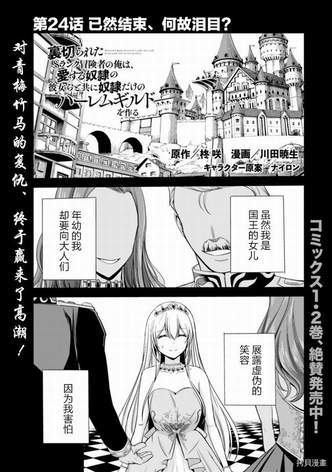 作为被背叛了的S级冒险者的我、决定成立一个只有我所爱的奴隶女孩子们的后宫公会第24话在线观看 - 第1张